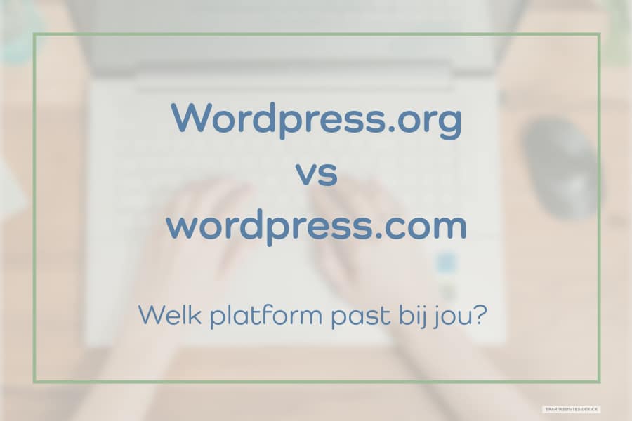 Lees meer over het artikel WordPress.com vs WordPress.org
